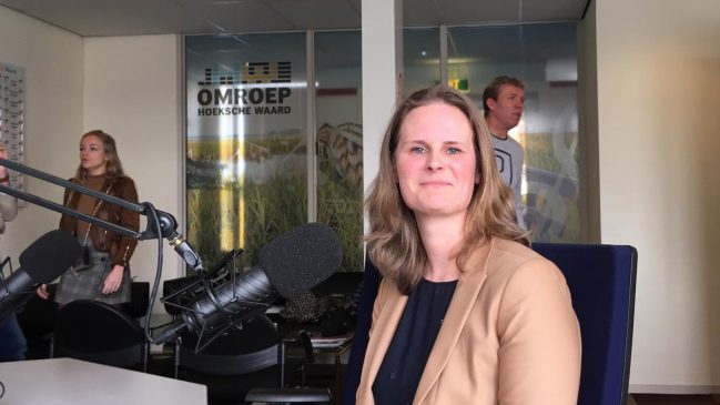 Peggy de With in de studio