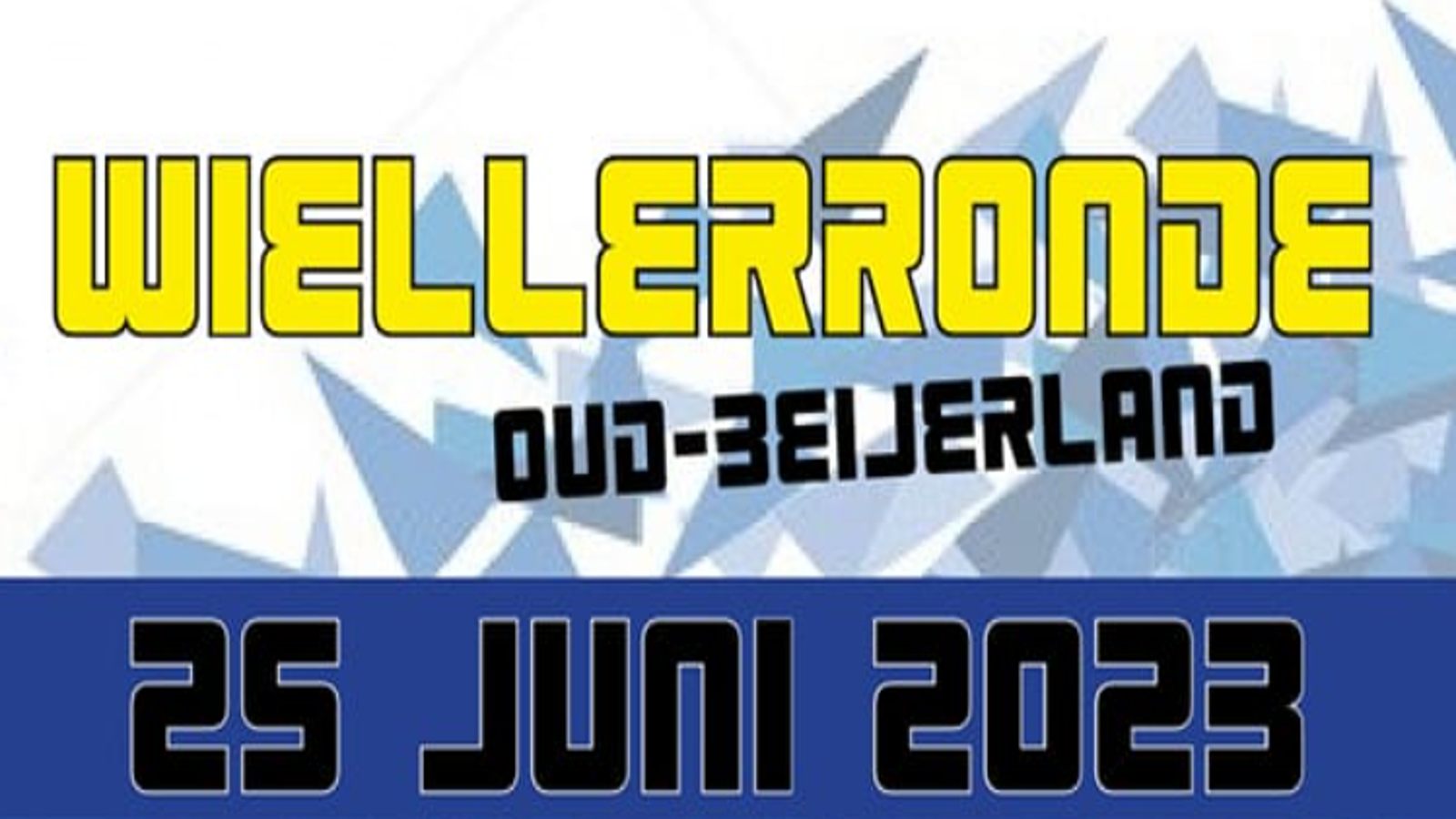 Wielerronde OudBeijerland terug van weggeweest Omroep Hoeksche Waard