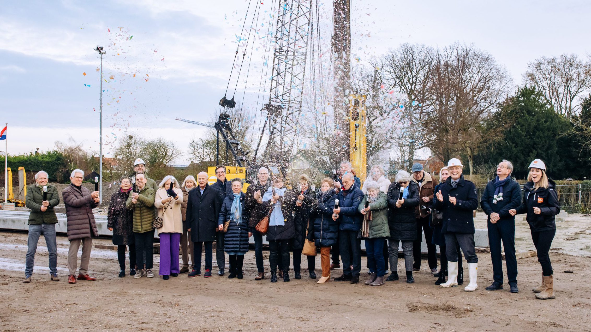 Bouw woningen Princessehof in Puttershoek officieel van start