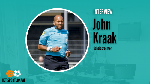 Terugluisteren: scheidsrechter John Kraak in Het Sportlokaal over debuut in tweede divisie