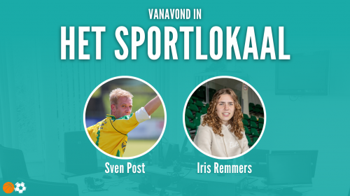 Vanavond in Het Sportlokaal: Sven Post en Iris Remmers