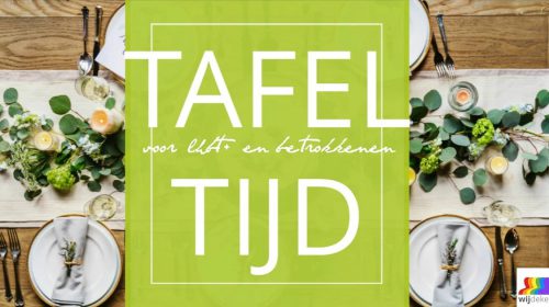 Tafeltijd Open Hof op 6 september
