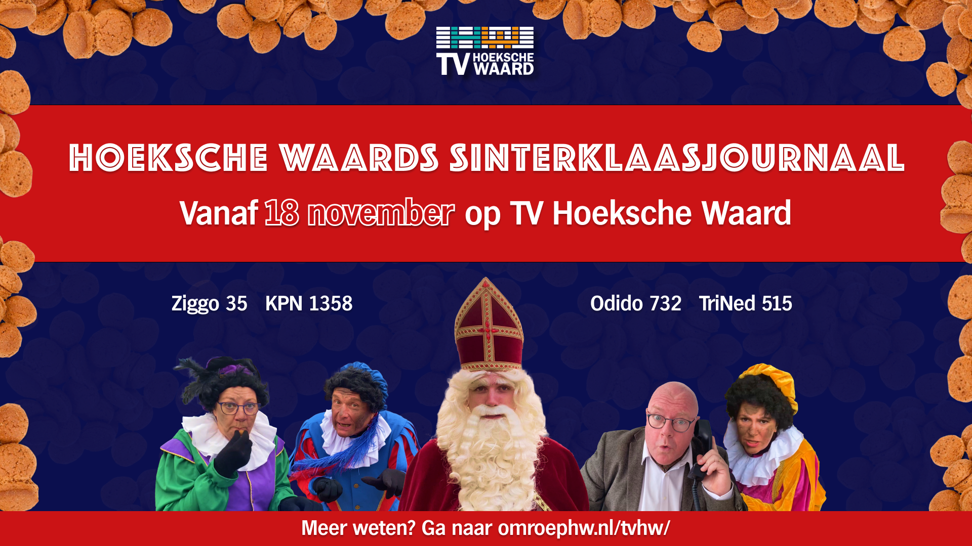 Hoeksche Waards Sinterklaasjournaal: uniek voor het eiland! – Omroep