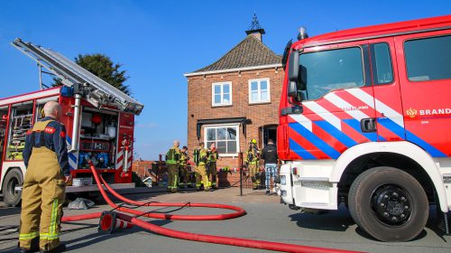 Brand in restaurant aan de Molendijk in Numansdorp