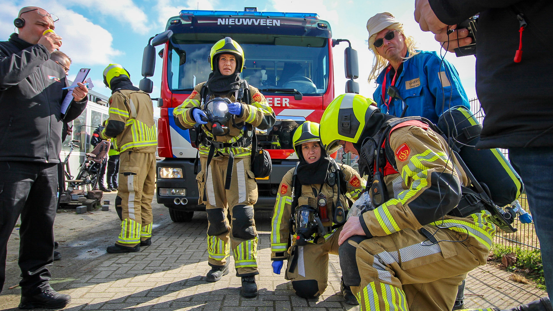 Brandweer Klaaswaal organiseert succesvolle ABWC-wedstrijd in de klasse brandbestrijding