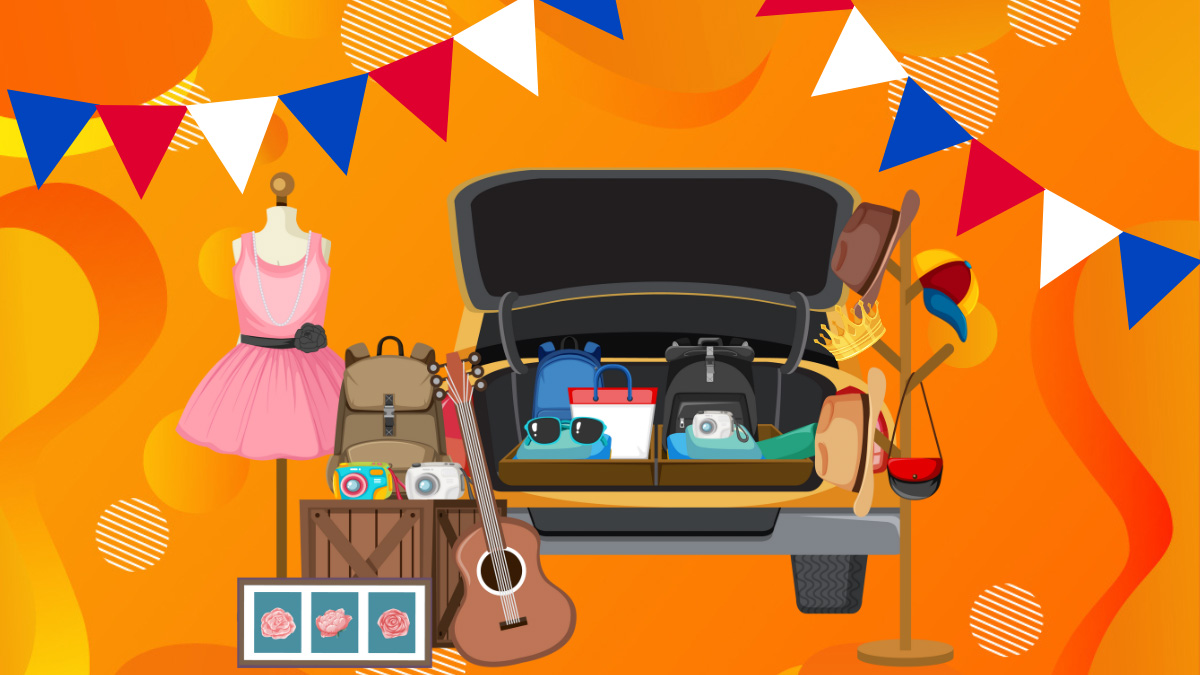 Kofferbakverkoop Piershil op 4 juli