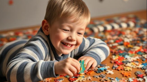 Puzzelruilbeurs in Bibliotheek Nieuw-Beijerland