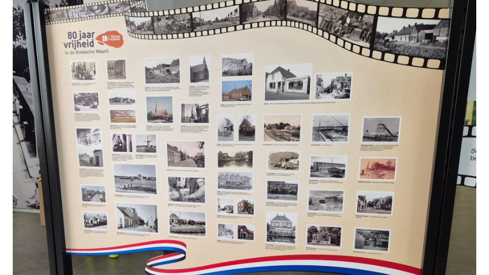 Fototentoonstelling ‘80 jaar vrijheid’ reist verder door de Hoeksche Waard