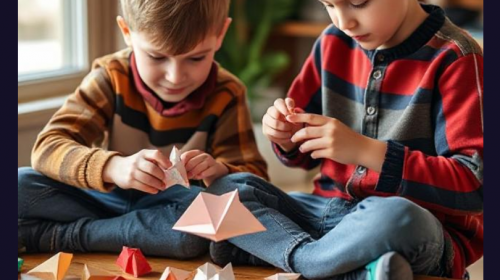 Origami in Hoeksch MaakLokaal