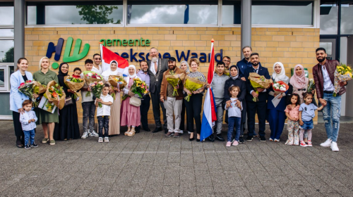 Welkom voor 20 nieuwe Nederlanders in de Hoeksche Waard