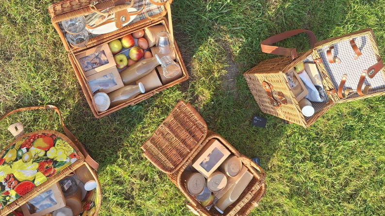 Gezellige picknick op Fort Buitensluis