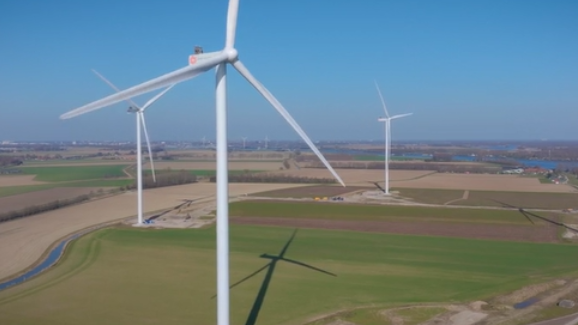 Strijensas gaat voor de wind
