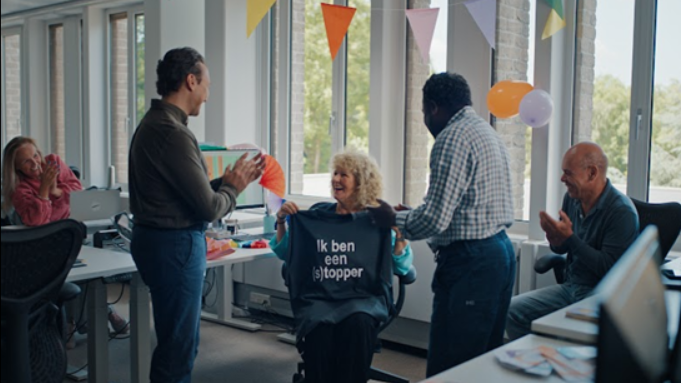 Stoptober in teken van supporten van stoppers 
