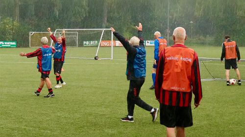 Walking Football in de Hoeksche Waard