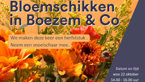 Herfststuk maken in Boezem & Co
