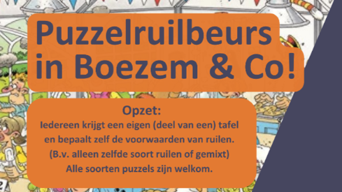 Puzzelruilbeurs in Nieuw-Beijerland