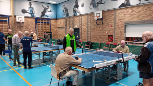 Succesvolle start van Ping Pong Parkinson bij ttv Sorry￼