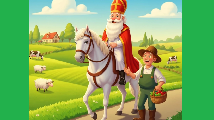 #woensdagvoorleesdag: Boer Boris – Een paard voor Sinterklaas, op 3 december in Strijen