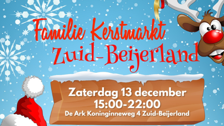 Sfeervolle Familie Kerstmarkt bij de Ark in Zuid-Beijerland
