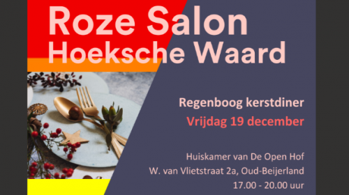Kerstdiner Roze Salon