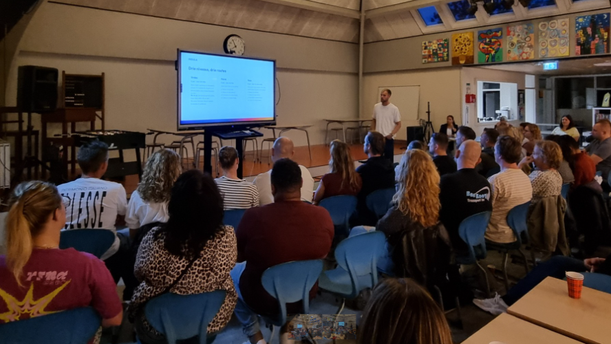 Voorlichting op basisschool De Bouwsteen